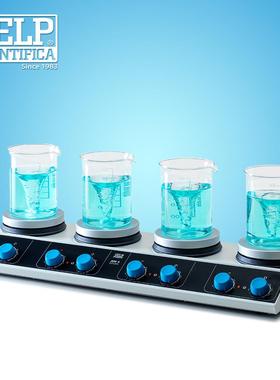 意大利VELP实验室AM4四联加热磁力搅拌器多工位加热搅拌机4×15L