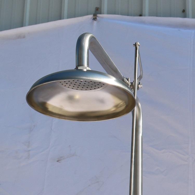 复合式洗眼器BTF21立式洗眼器复合式踏板不锈钢洗眼器