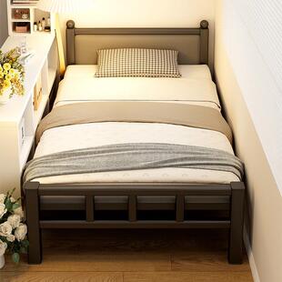 折叠床单人1米2家用简易小床加厚成人午休出租房临时宿舍硬板铁床