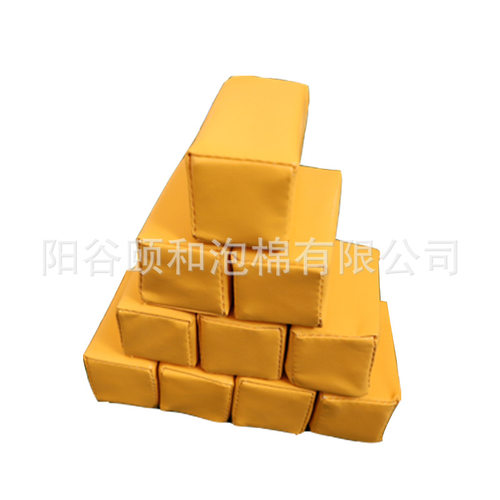 幼儿园体测软方包感统教学体适能训练教具标准道具体测方包