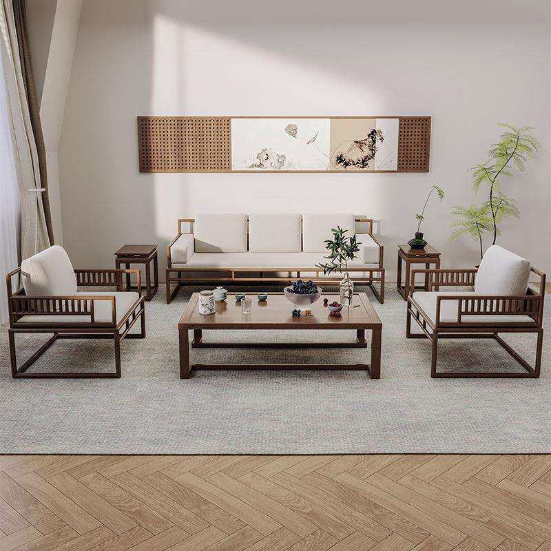 实木质高座位沙发新中式实木客厅2025新款高端大气上档次宋氏美学