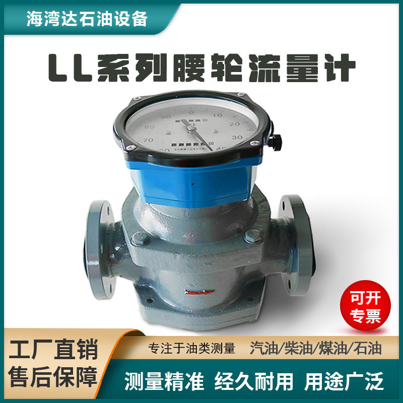 LL系列腰轮流量计容积式流量仪表油品石油制品计量液体流量控制器