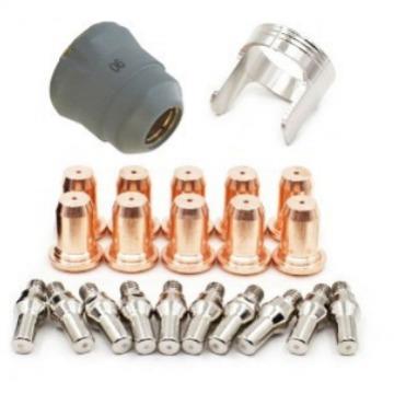 等离子电极割嘴PT60电极喷嘴保护帽支架涡流环22件52582