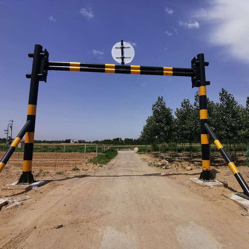 定 制道路桥梁限高架 高速公路限高杆 停车场固定限高防撞架