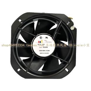 雷子克R200B225 80MMAC230V0.26A耐高温散热风扇22580 225