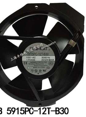 17CM轴流风机NMB1738 AC110V 35W 5915PC-12T-B30机箱机柜散热扇