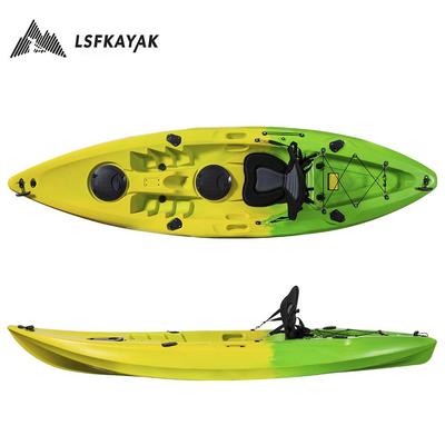 滚塑皮划艇塑料单人船单人平台舟单人手划艇单人皮划艇皮筏艇