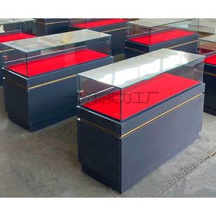 珠宝古董字画透明玻璃展柜首饰品柜台产品展示柜展览博物馆陈列柜