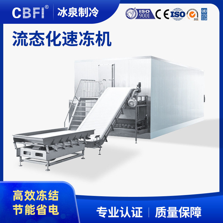 大型商用果蔬薯条薯片速冻机