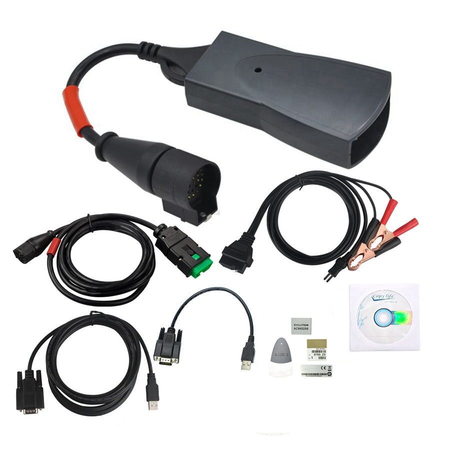 跨境全芯片Lexia3 PP2000 OBD2 Diagbox V7.83雪铁龙标致V48 /V25