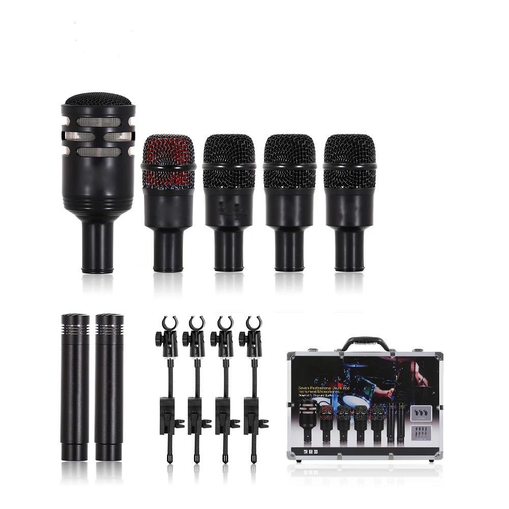 专用产品专业动态仪表舞台鼓式麦克风套装带支架鼓咪