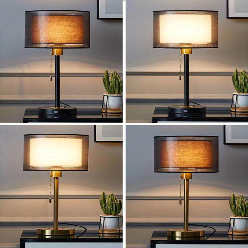 现代高颜值台灯卧室床头灯简约客厅桌面高级感氛围灯装饰小夜灯