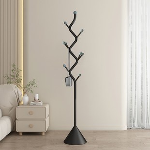 家用落地衣架卧室房间衣帽架客厅晾衣架挂衣服架床边放衣服神器