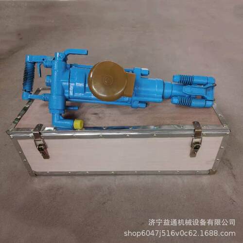 YT27气腿式凿岩机隧道开山手持式破碎气动钻机噪声小矿用凿岩机
