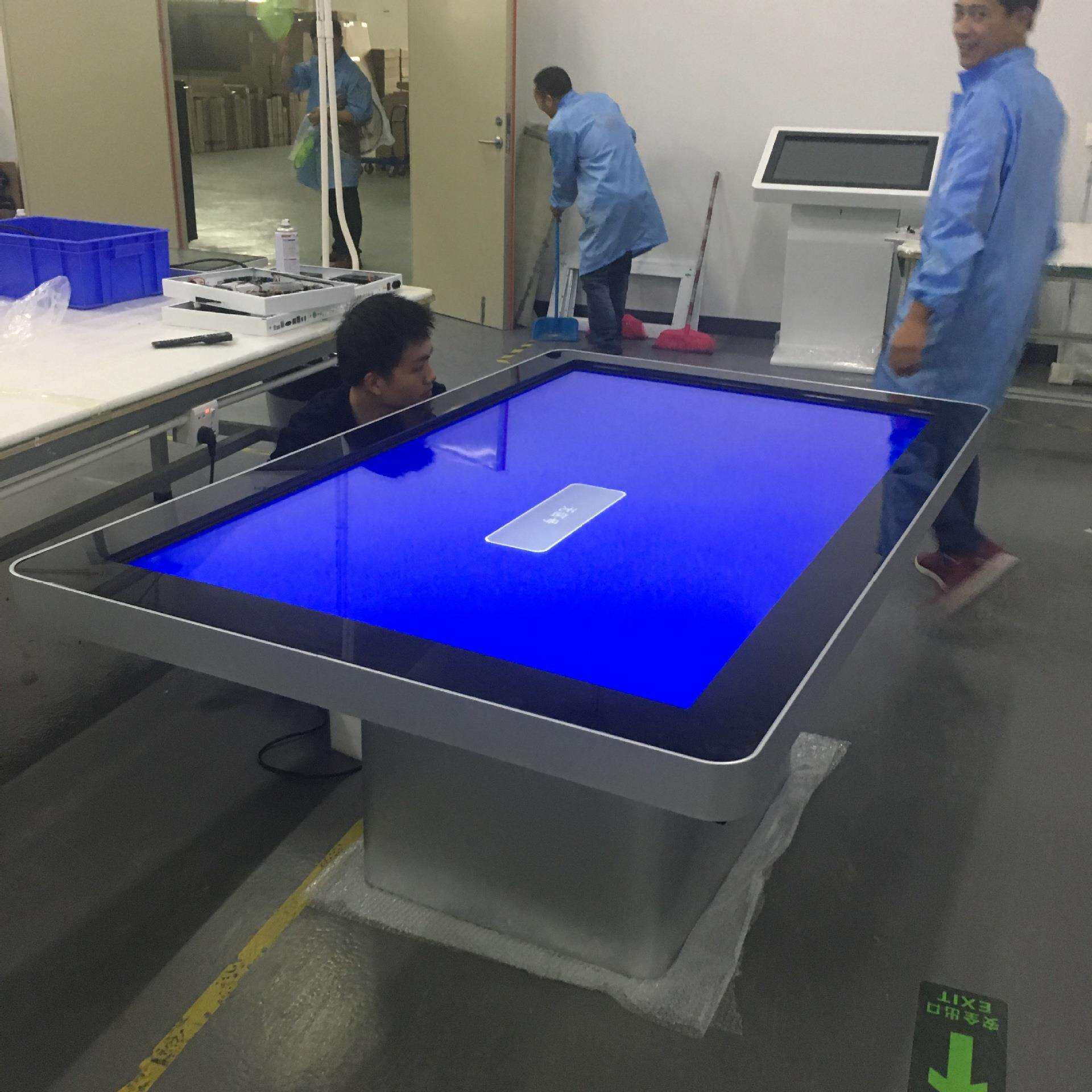 65/75寸触摸茶几触控桌触摸屏一体液晶显示家具物体识别触摸屏