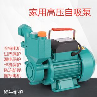 WZB高压自吸泵220V小型家用冷热水管道增压泵高扬程清水泵抽水泵