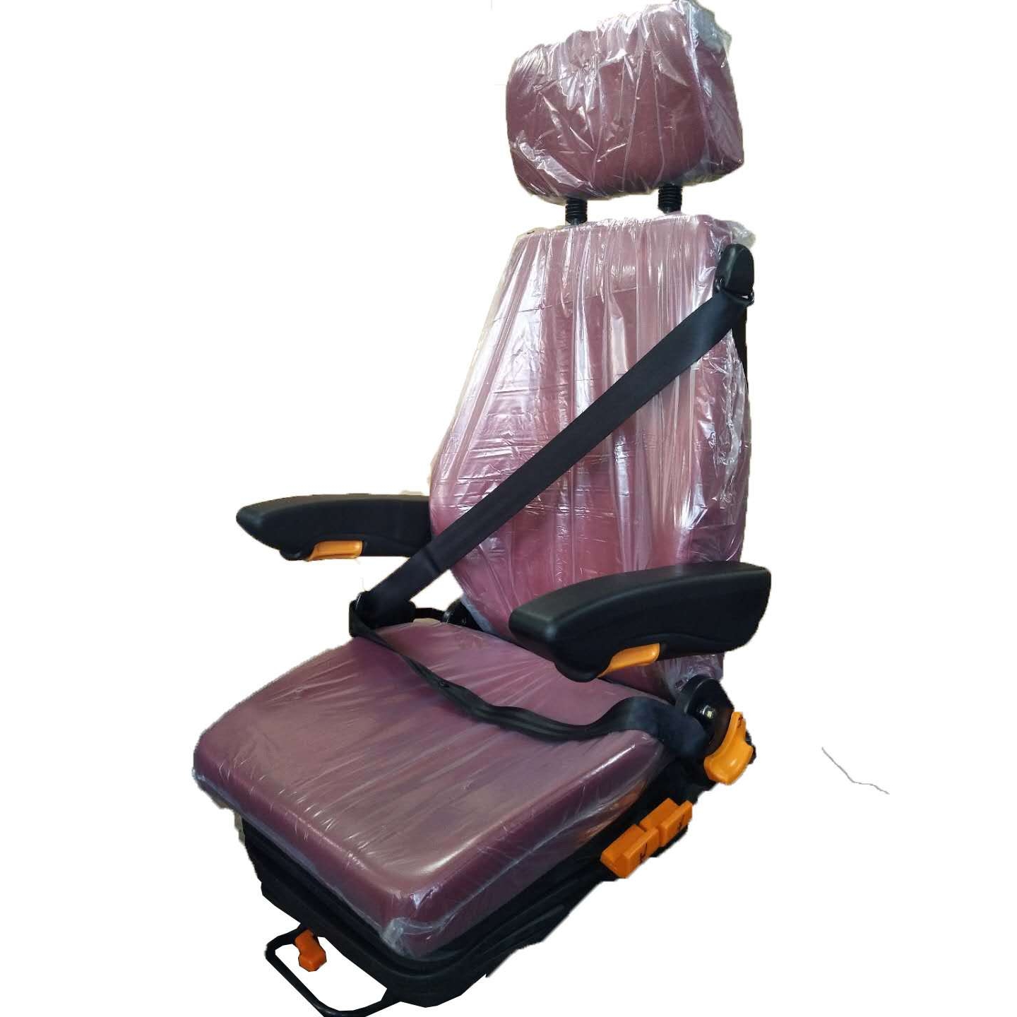 工程座椅改装解放J5奥威悍威骏威驾驶室气囊减震座椅总成