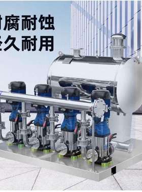 供水设备高层小区无负压供水设备多级离心泵二次加压给水机组WZG