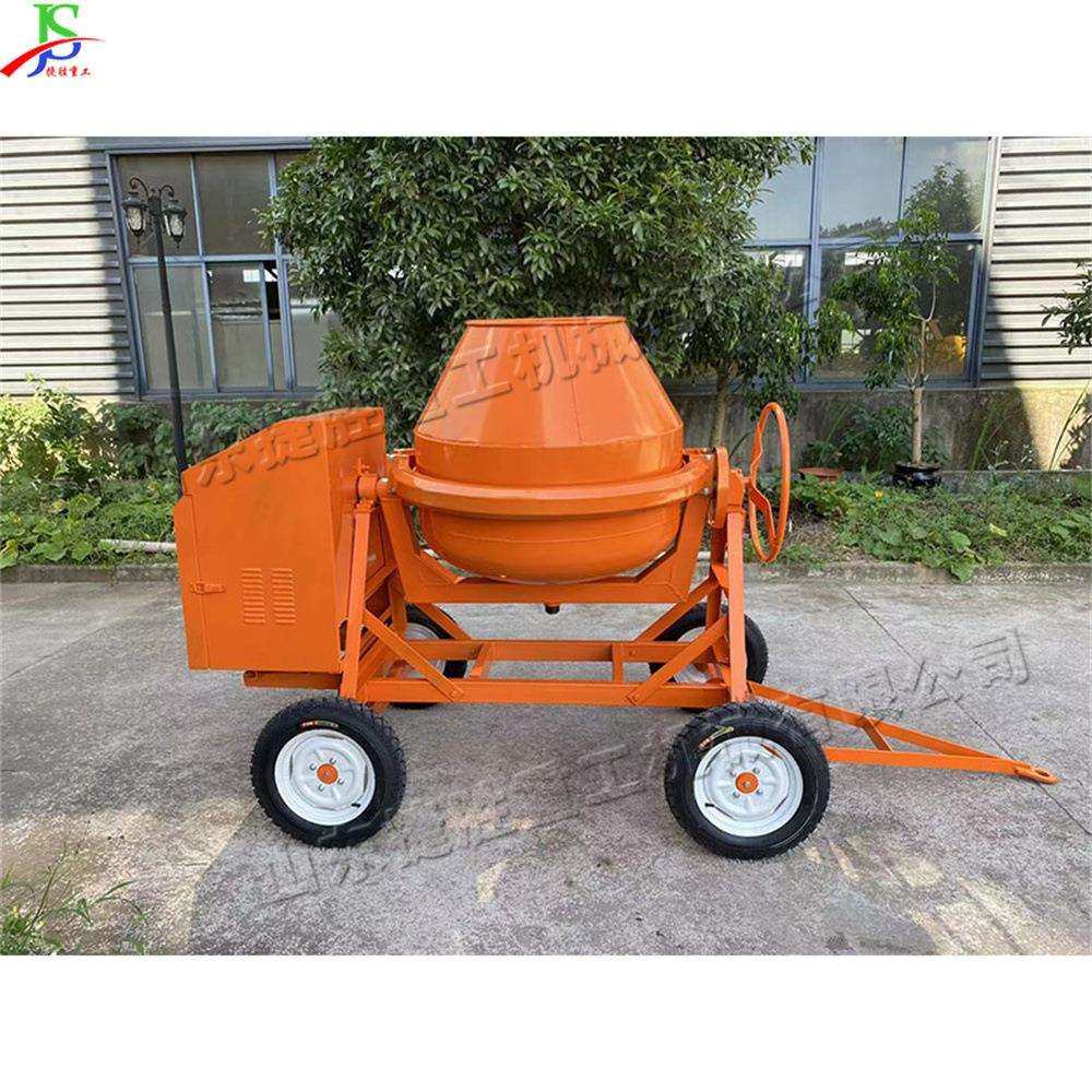 小型柴油搅拌机建筑工地混凝土混合器移动型硬性混凝土搅拌设备