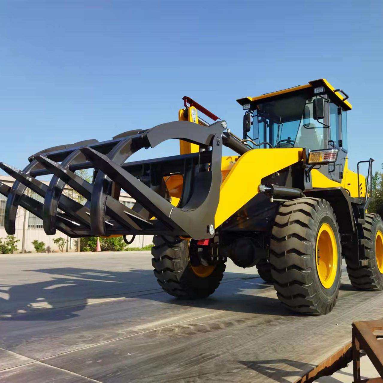 小型铲车装载机四驱矮脚虎柴油动力养殖场铲粪推土车工程农用铲车