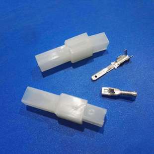 212.8 1P单孔公母空中对接2.8插片插簧汽车连接器 2.8 DJ7011