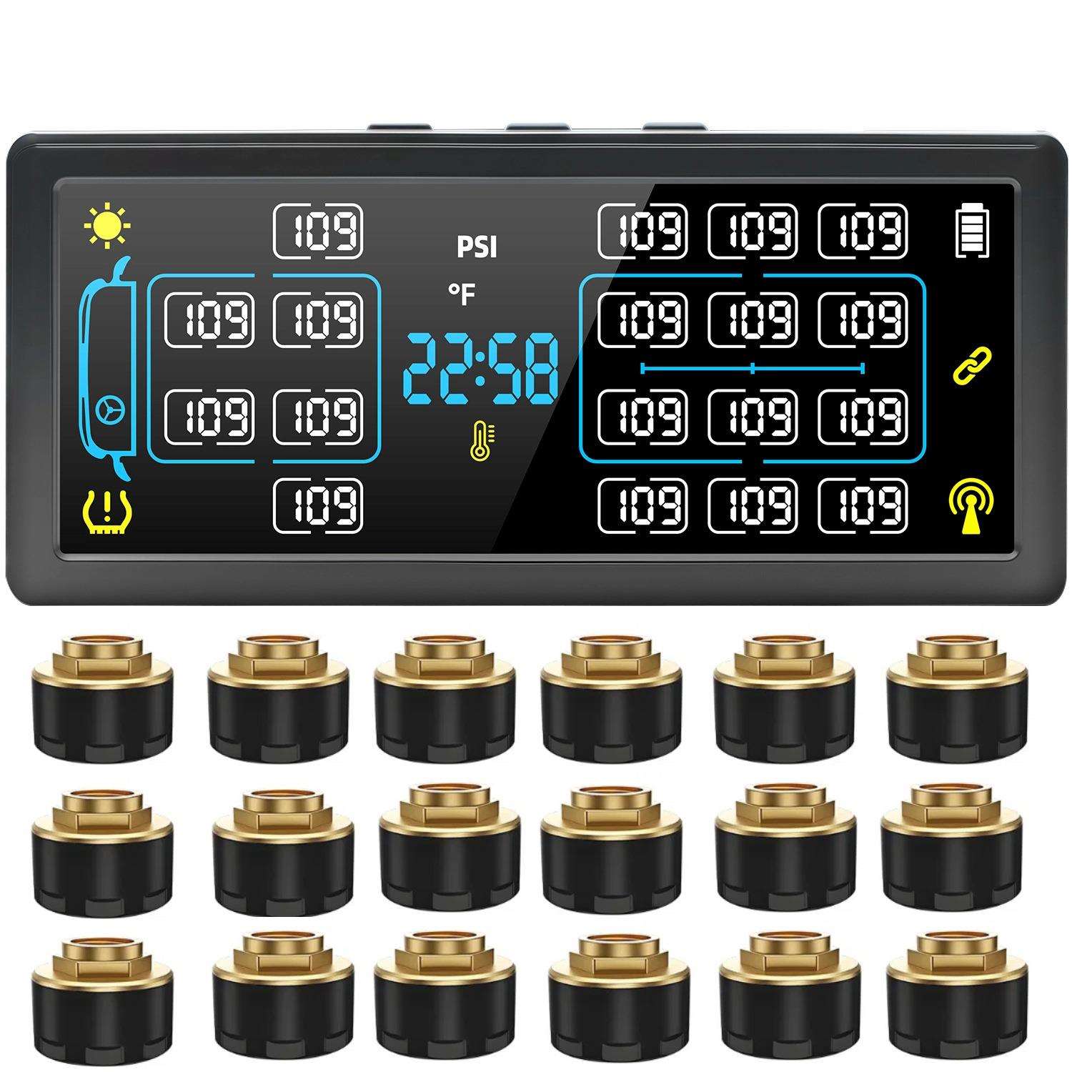 T194轮到18轮可选卡车客车挂车房车拖车大巴车大货车监测系统