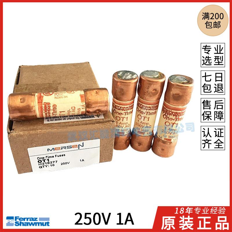 mersenFerraz保险管OT1250V1A6A10A20A25Aone-TimeFUSE