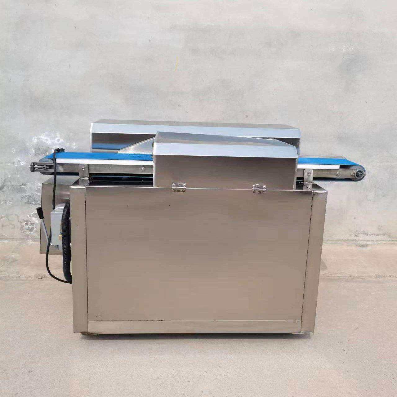自动鲜肉切片机鸡胸肉切片猪肉切片牛肉切条机输送带式切肉条机