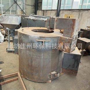 重庆一炉600斤生物质熔铝炉低能耗化铝专用坩埚熔炼炉废铝熔化炉
