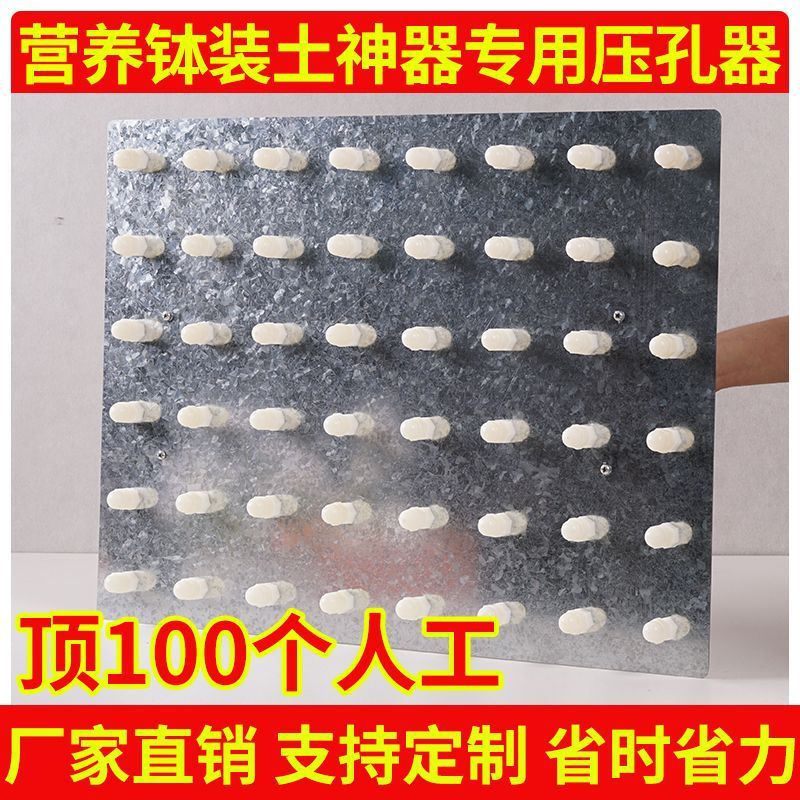 育苗加厚穴盘快速装土播种工具