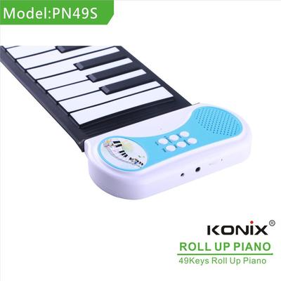 新款科汇兴儿童手卷钢琴PN49S电子琴49键工厂直销