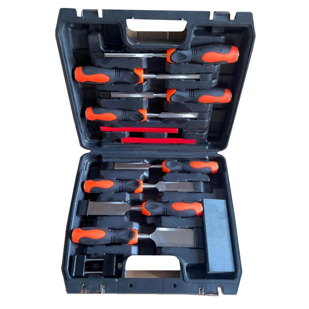 耐敲击铬钒钢塑料手柄扁凿平凿木工凿木工凿子工具十件组套套装,畜牧/养殖物资,畜牧/养殖器械,淘宝优惠券,粉丝福利购,淘宝优惠卷