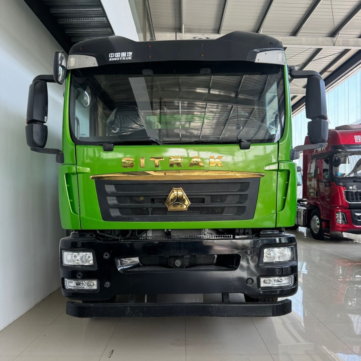 出口中国重汽汕德卡10轮自卸卡车 SITRAK6x4渣土砂石运输自卸车