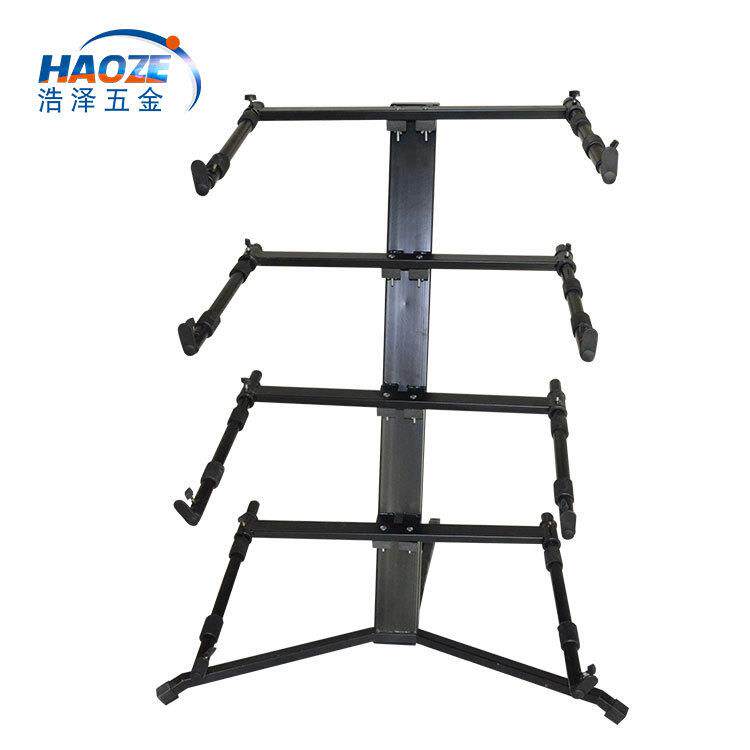 多层电子琴架落地式舞台三角防电吉他展示架有无线演奏支架