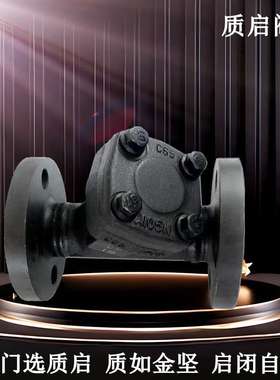 GL41W-25C/40C/锻钢Y型过滤器 法兰连接过滤器泉州质启锻钢过滤器