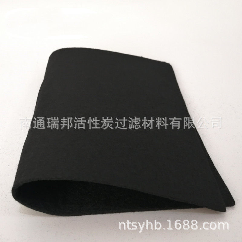 活性炭碳纤维毡活性炭纤维内衬高比表面积活性炭滤网工业家用等
