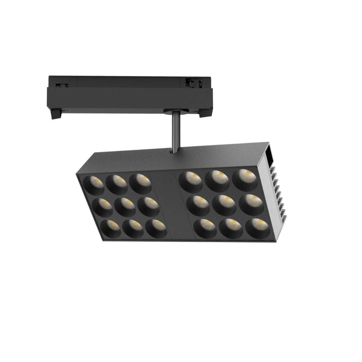 工厂外销led轨道灯3线4线轨道头可选配3000K4000K5000K