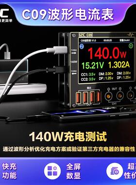 i2C C09波形电流表 多种数显模式 充电检测/电压测量 万用表功能