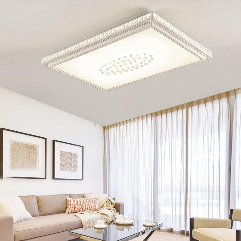 led吸顶灯圆形吊灯客厅灯2020年新款大气灯具现代简约卧室灯水晶