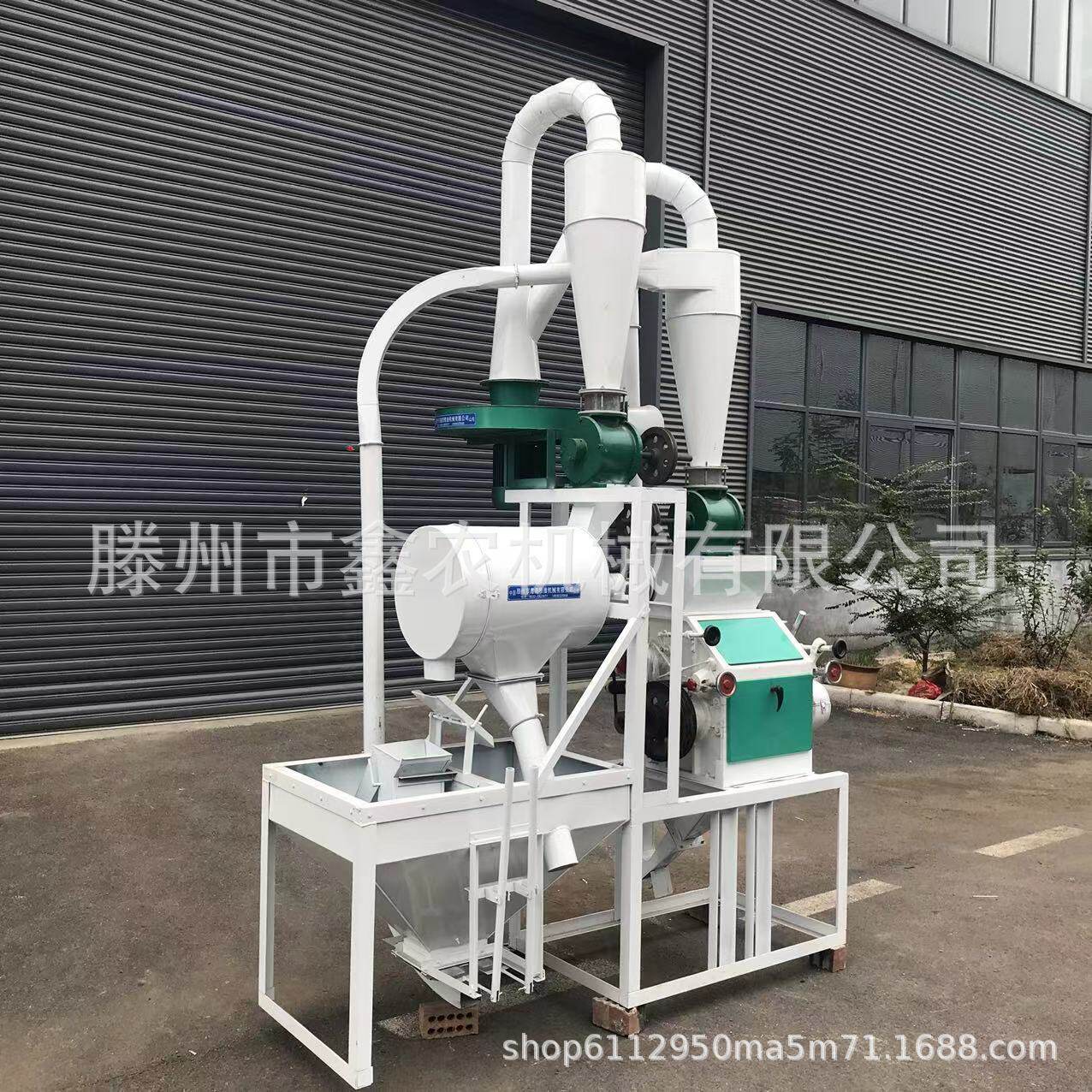 全自动面粉机五谷杂粮磨粉机皮心分离磨面机皮心分离脱粒机
