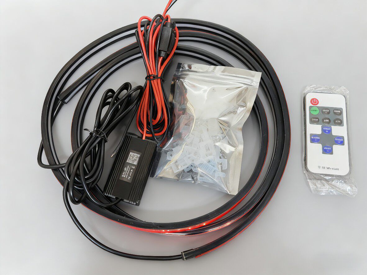 LAOTUO老拓汽车底盘氛围灯led爆闪呼吸流光幻彩灯