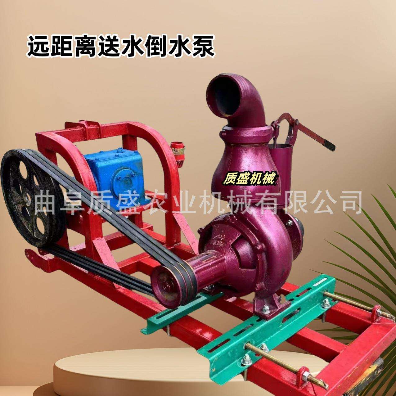 家用4寸灌溉浇地农用离心泵HW排涝防洪抽水柴油机8寸蜗壳水泵