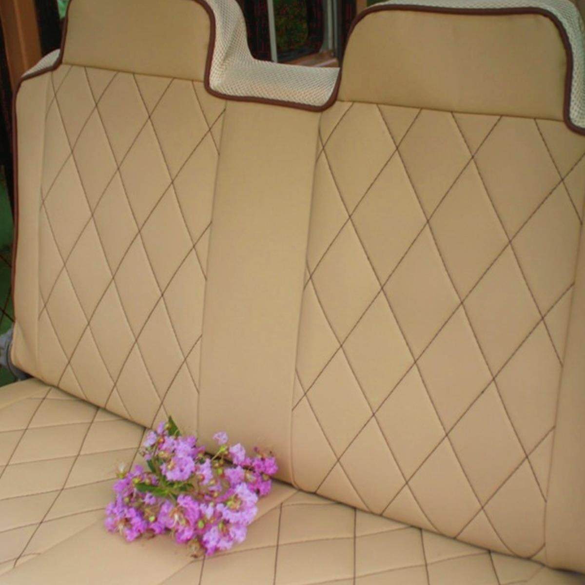 四季通用全封闭式电动三轮车座套坐垫四轮车老年代步车学生车座套