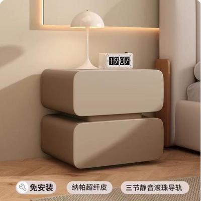 可现代简约床头柜卧室收纳柜实木家用床柜子卧室小型床边柜