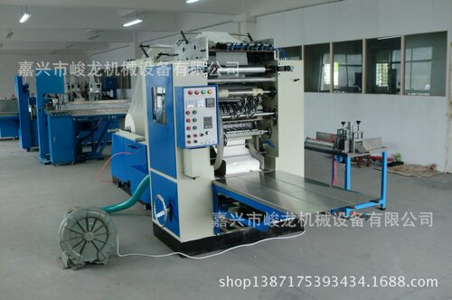 JL-C640型全自动盒装抽式面巾纸折叠机抽纸机设备餐巾纸机器