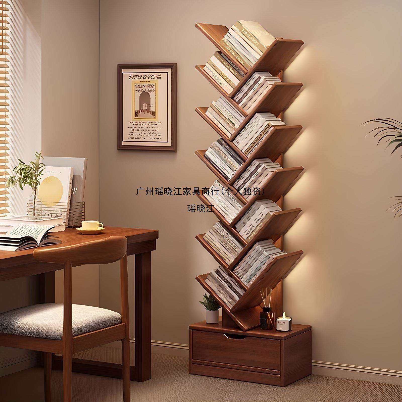 简易树形小书架置物架落地客厅一体靠墙柜子家用收纳立架创意书柜,机械设备,其他机械设备,淘宝优惠券,粉丝福利购,淘宝优惠卷