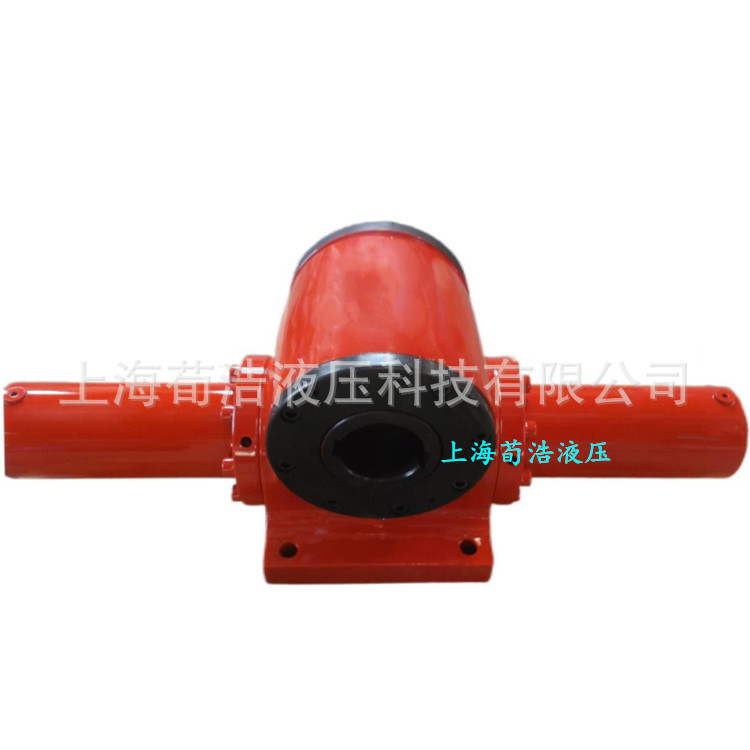 上海荀浩销售脚架式齿条摆动油缸大扭矩力齿轮齿条摆动缸