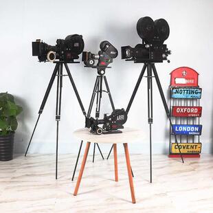 复古老式摄影机模型摆件7080年代怀旧老物件拍照装饰摆设摄影