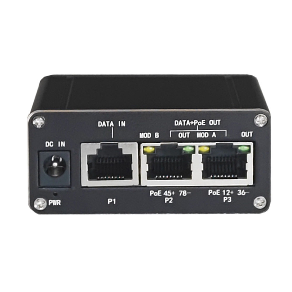 30/60/90W/120W非标24V工业级POE注入器兼容1236和4578