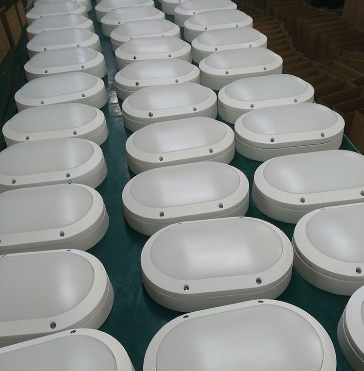 LED户外防潮灯led室外吸顶灯10W20W椭圆雷达感应声光控